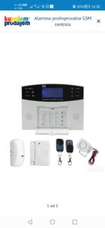 Bežični alarm KI908 sa telefonskom GSM dojavom - Slika 3