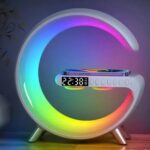 Google G lampa punjac zvucnik i sat LED RGB 4 u 1