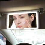 Ogledalo za šminkanje za automobil