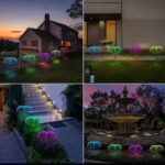 Solarna lampa meduza